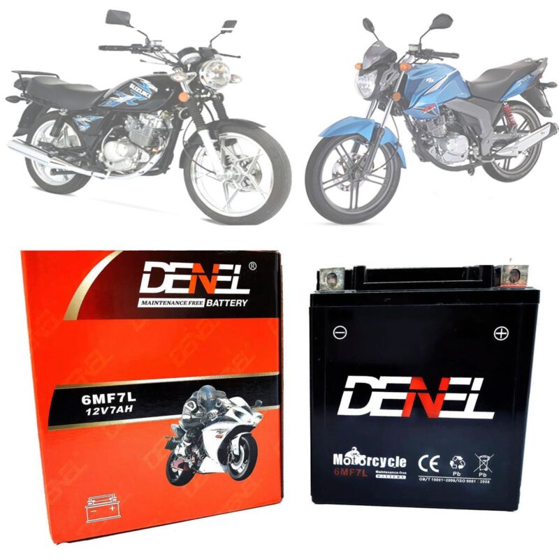 DENEL DRY BATTERY FOR SUZUKI GS150, GS150SE, GR150, GD110, GIXXER 125