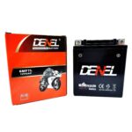 DENEL DRY BATTERY 7AH -12V FOR YAMAHA YBR, YBRG, YBZ, YBZ DX