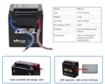 Motorcycle Dry Battery 2.5Ah/12V For Honda Cd70, Cg125, Chinese Bikes 70Cc, Honda Pridor 100