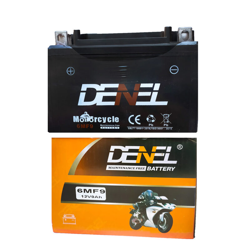 Super Bike AGM Battery CCA 420 Model 6MF9 9Ah 12V