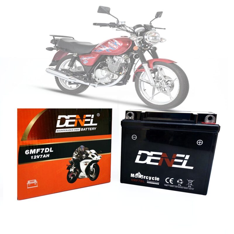 MOTORCYCLE DRY BATTERY FOR SUZUKI GS150 7AH 12V