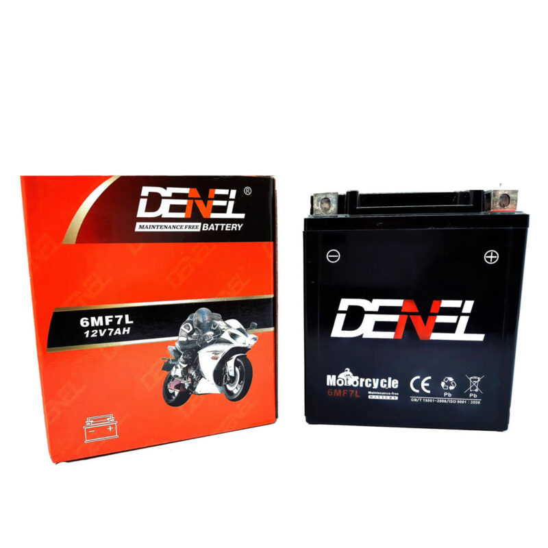 Motorcycle DENEL Liyang Dry Battery For Yamaha YBR YBRG, YBZ, YBZ-DX Honda CB150F, Suzuki GR150, GD110, Benelli TNT, Wego 150