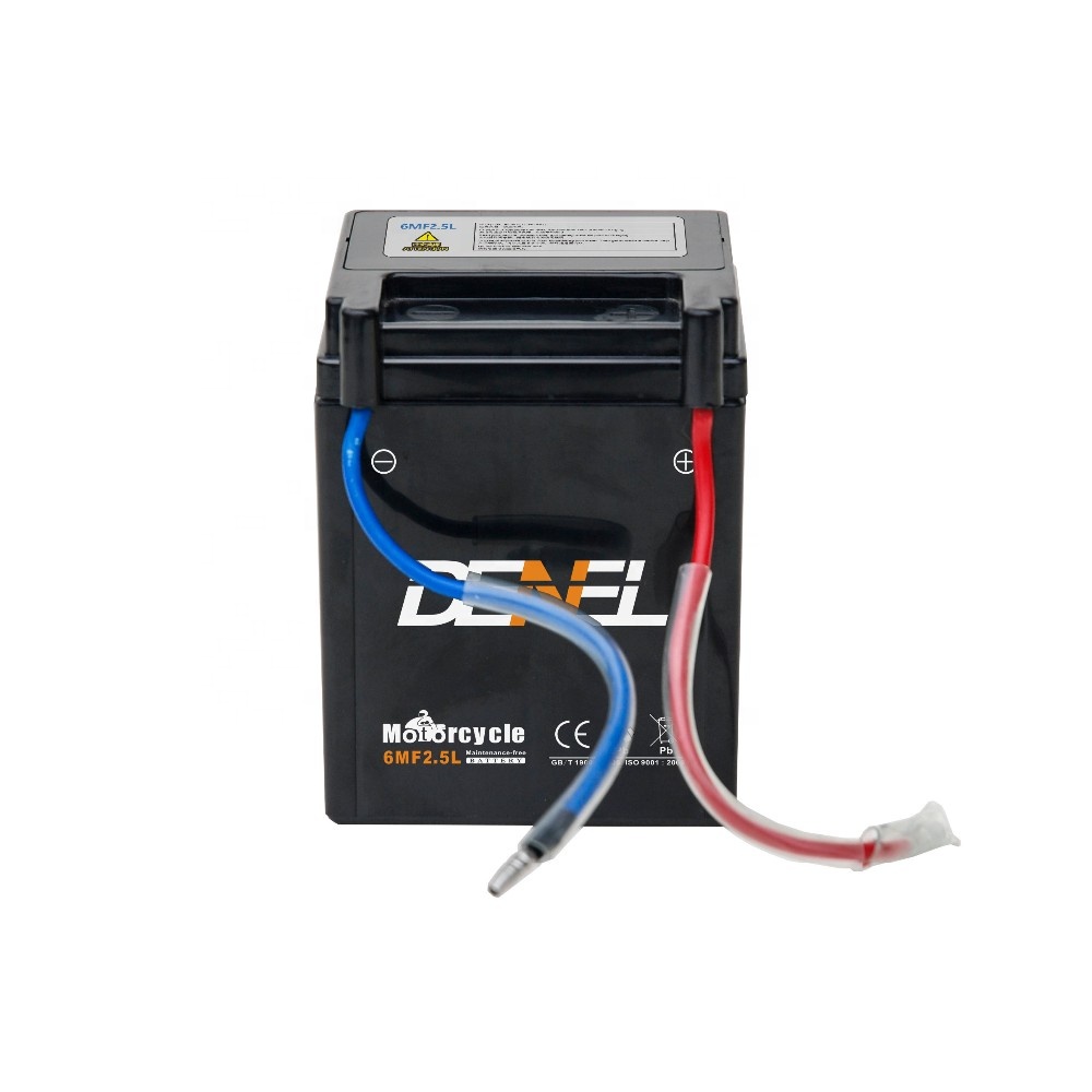 Motorcycle Dry Battery 2.5ah/12v For Honda Cd70, Cg125, Chinese Bikes 70cc