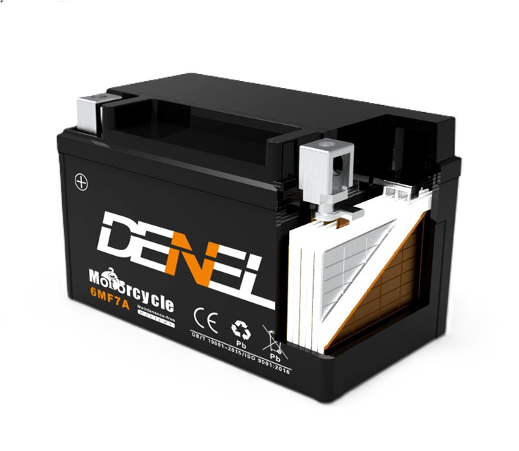 DENEL 6MF4AL New Design Maintenance Free Battery 4Ah 12volt
